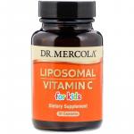 Витамин С липосомальный для детей, Liposomal Vitamin C, Dr. Mercola, 30 капсул - Фото миниатюра 1