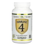Средство для укрепления иммунитета, Immune 4, California Gold Nutrition, 180 растительных капсул - Фото миниатюра 1