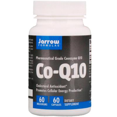 Коэнзим Q10, Co-Q10, Jarrow Formulas, 60 мг, 60 капсул 