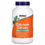 Цитрат кальция, Calcium Citrate, Now Foods, 250 таблеток - Фото миниатюра 1