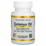 Масло калануса, Calanus Oil, California Gold Nutrition, 500 мг, 30 капсул из рыбьего желатина - Фото миниатюра 1