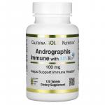 Добавка для зміцнення імунітету на основі андрографіса з екстрактом AP-Bio, California Gold Nutrition, 100 мг, 120 таблеток - Фото миниатюра 1