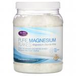 Хлопья чистого магния, хлормагниевый рассол, Pure Magnesium Flakes, Magnesium Chloride Brine, Life-flo, 44 унции (2.75 фунтов) - Фото миниатюра 1