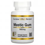 Мастиковая смола, Mastic Gum, California Gold Nutrition, 500 мг, 60 растительных капсул - Фото миниатюра 1