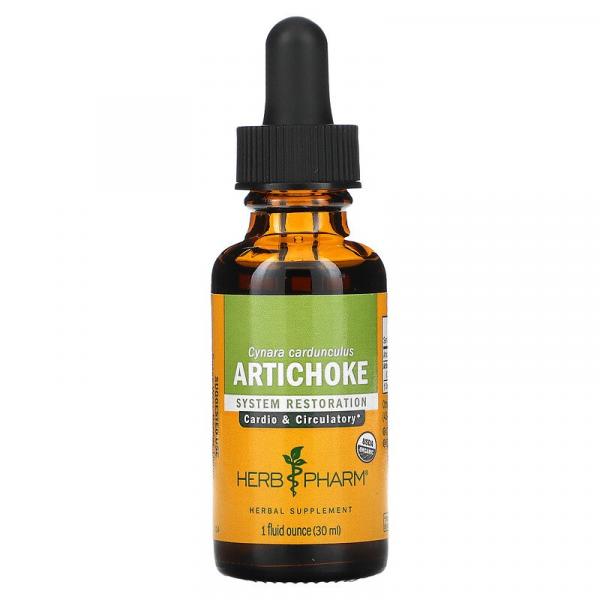 Артишок, цельный лист, Artichoke, Herb Pharm, 30 мл - Фото 1