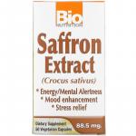 Экстракт шафрана, Saffron Extract, Bio Nutrition, 50 растительных капсул - Фото миниатюра 1