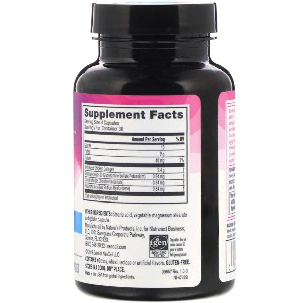 Комплекс с коллагеном для суставов, Тип 2, Neocell, 120 капсул - Фото 2