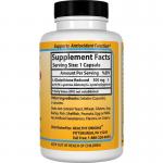 Глутатион, L-Glutathione, Healthy Origins, Setria, пониженный, 500 мг, 60 капсул  - Фото миниатюра 2