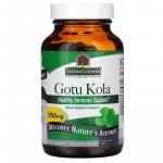 Готу кола, Gotu Kola, Nature's Answer, 475  мг, 90 вегетарианских капсул - Фото миниатюра 1
