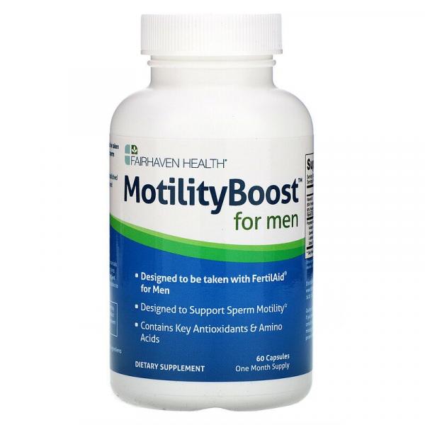 Репродуктивное здоровье мужчин, MotilityBoost for Men, Fairhaven Health, 60 капсул - Фото 1