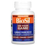 «В вашей игре», On Your Game, BioSil by Natural Factors, BioSil, 60 вегетарианских капсул - Фото миниатюра 3