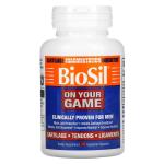 «В вашей игре», On Your Game, BioSil by Natural Factors, BioSil, 30 вегетарианских капсул - Фото миниатюра 3