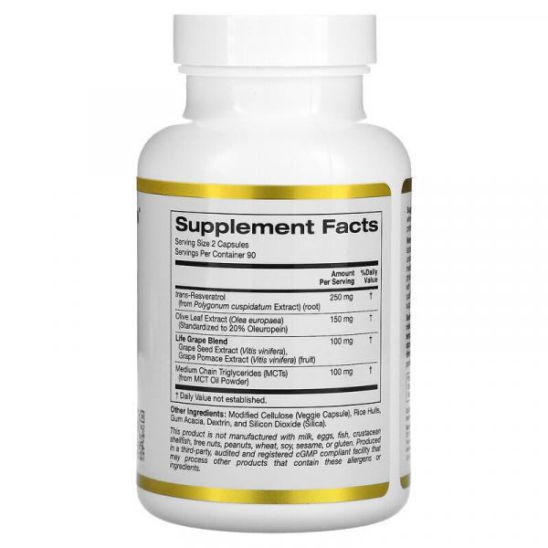 Life Boost, California Gold Nutrition, 180 растительных капсул - Фото 2