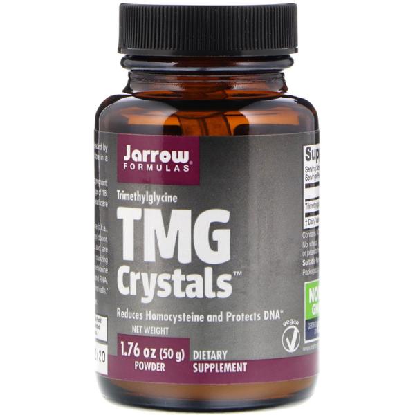Триметилглицин, TMG Crystals, Jarrow Formulas, 50 г - Фото 1