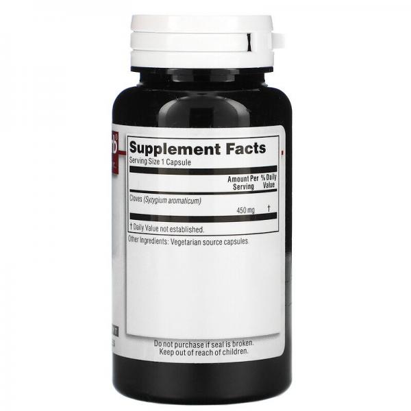 Свежемолотая гвоздика, Kroeger Herb Co, Fresh Ground Cloves, 100 вегетарианских капсул - Фото 2