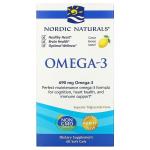 Омега-3, со вкусом лимона, Omega-3, Nordic Naturals, 690 мг, 60 капсул - Фото миниатюра 1