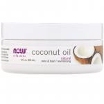 Кокосовое Масло, Coconut Oil, Now Foods, 89 мл - Фото миниатюра 1