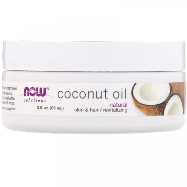 Кокосовое Масло, Coconut Oil, Now Foods, 89 мл - Фото 1