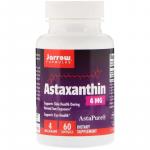 Астаксантин, Astaxanthin, Jarrow Formulas, 4 мг, 60 капсул - Фото миниатюра 1