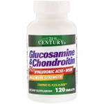 Глюкозамин и хондроитин, Glucosamine & Chondroitin, 21st Century, 120 таблеток   - Фото миниатюра 1