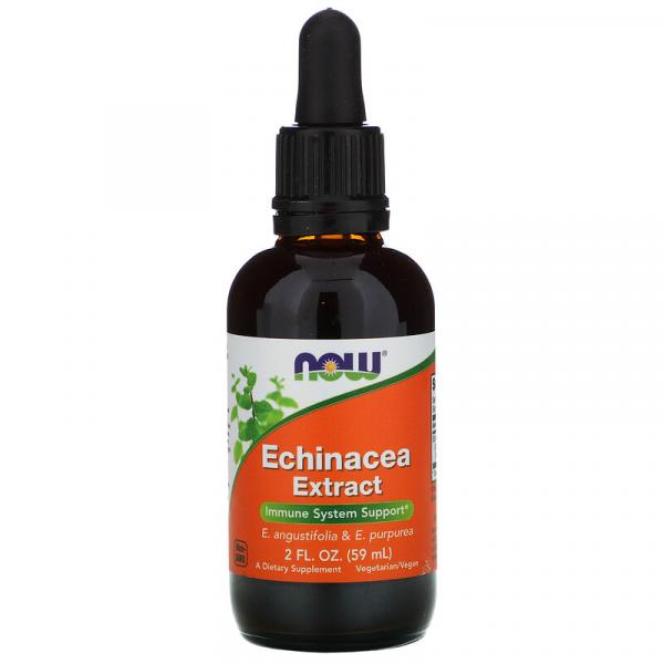 Екстракт ехінацеї, Echinacea Extract, Now Foods, 59 мл (2 рідкі унції)  - Фото 1