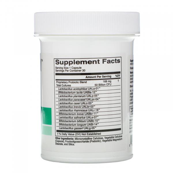 Высокоэффективные пробиотики, High Potency Probiotics, HealthyBiom, 50 млрд КОЕ, 30 растительных капсул - Фото 2