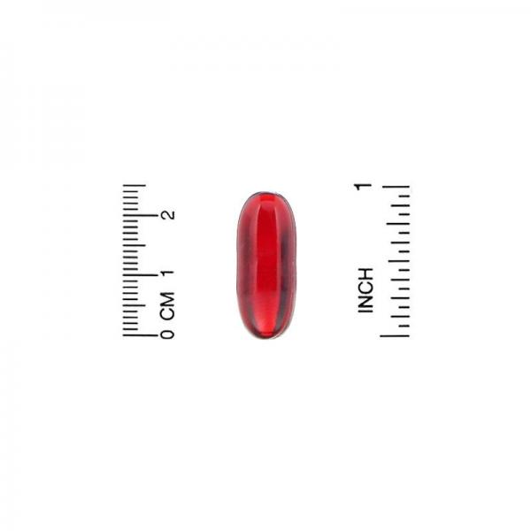 Масло антарктического криля, с астаксантином, со вкусом натуральной клубники и лимона, Antarctic Krill, California Gold Nutrition, 1000 мг, 120 капсул из рыбьего желатина - Фото 3