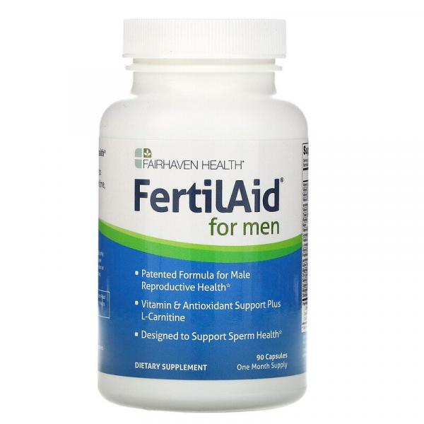 Репродуктивное здоровье мужчин, FertilAid for men, Fairhaven Health, 90 капсул - Фото 1