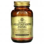 Восстановленный L-глутатион, Reduced L-Glutathione, Solgar, 250 мг, 60 растительных капсул - Фото миниатюра 1