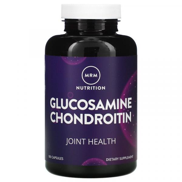 Хондроитин и глюкозамин, Glucosamine Chondroitin, MRM, 180 капсул - Фото 1