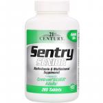 Мультивитамины и мультиминералы 50+, Multivitamin & Multimineral Sentry Senior, 21st Century, 265 таблеток - Фото миниатюра 1
