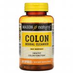 Очищающее травяное средство для кишечника, Colon Herbal Cleanser, Mason Natural, 100 капсул - Фото миниатюра 1