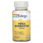 Мега кверцетин, Mega Quercetin, Solaray, 600 мг, 60 вегетарианских капсул - Фото миниатюра 1