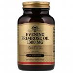 Масло вечерней примулы (Evening Primrose Oil), Solgar, 1300 мг, 60 капсул  - Фото миниатюра 1