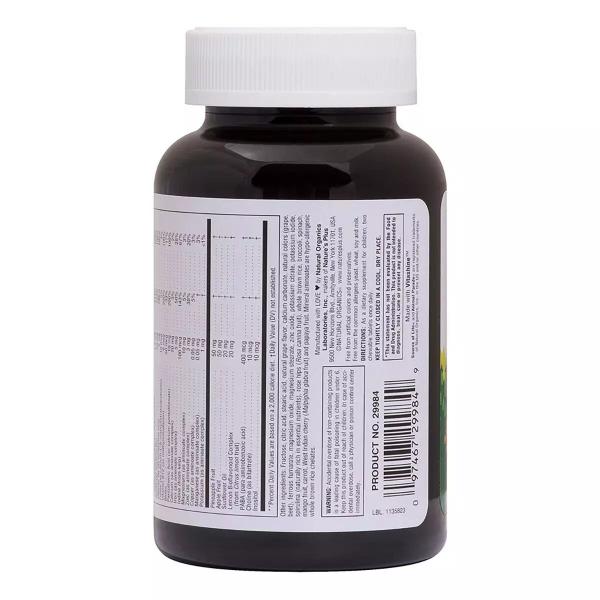 Мультивітаміни для дітей, смак вишні, Animal Parade Gold, Natures Plus, 90 жувальних таблеток - Фото 3