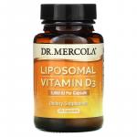 Витамин Д липосомальный, Liposomal Vitamin D, Dr. Mercola, 5000 МЕ, 30 капсул - Фото миниатюра 1