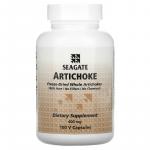 Артишок, Artichoke, Seagate, 400 мг, 100 растительных капсул - Фото миниатюра 1