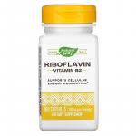 Рибофлавин, витамин B2, Riboflavin, Vitamin B2, Nature's Way, 100 мг, 100 капсул - Фото миниатюра 1