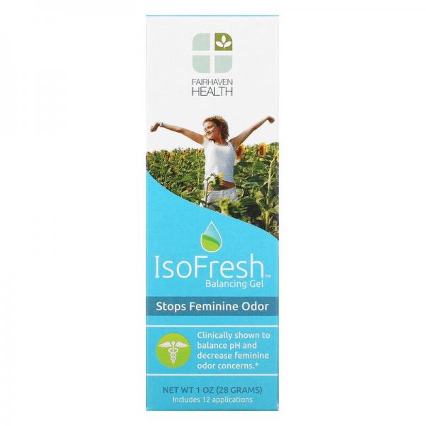 Балансирующий гель для интимной гигиены для женщин, IsoFresh Balancing Gel, Fairhaven Health, 28 г (1 унция) - Фото 1