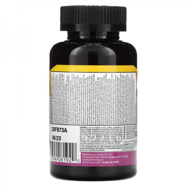 Мультивитамины для женщин, Core Daily-1, Country Life, 60 таблеток - Фото 3