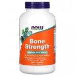 Поддержка здоровья костей, Bone Strength, Now Foods, 240 капсул - Фото миниатюра 1