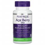 Для коррекции веса, Acai Berry Diet, Natrol, 60 вегетарианских капсул - Фото миниатюра 1
