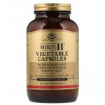 Мультивитамины Multi II, Solgar, 180 вегетарианских капсул - Фото миниатюра 1
