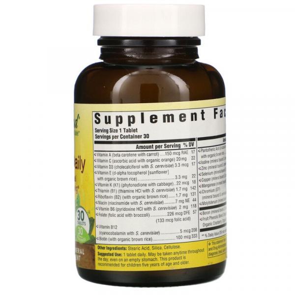 Дитячі щоденні вітаміни, Kids One Daily, MegaFood, 60 Таблеток - Фото 3