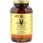 Мультивитамины без железа, формула VM-75 (Multiple Vitamins), Solgar, 180 таблеток  - Фото миниатюра 1