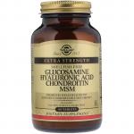 Glucosamine Hyaluronic Acid Chondroitin MSM, Solgar, 60 таблеток - Фото миниатюра 1