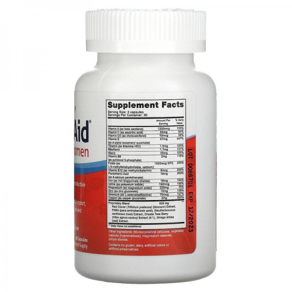 Витамины для зачатия, FertilAid for Women, Fairhaven Health, 90 капсул - Фото 2