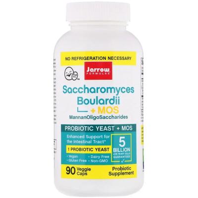 Пробиотик (Saccharomyces Boulardii+MOS), Jarrow Formulas, 5 млрд КОЕ, 90 капсул 