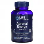 Адреналиновая энергетическая формула, Adrenal Energy Formula, Life Extension, 60 вегетарианских капсул - Фото миниатюра 1