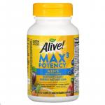 Витамины для мужчин, Alive, Men's Max3 Potency, Nature's Way, 90 таблеток - Фото миниатюра 4
